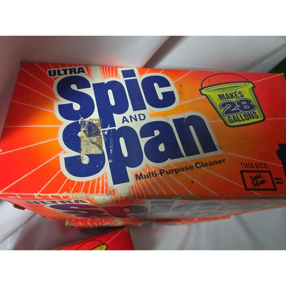 Vintage 3 Ultra Spic and Span Multi Purpose Cleaner Powder 12.4oz